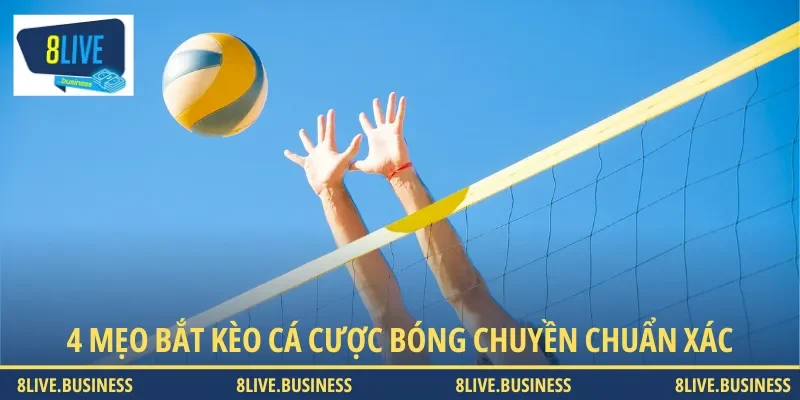 Học hỏi 4 mẹo cá cược bóng chuyền chuẩn xác