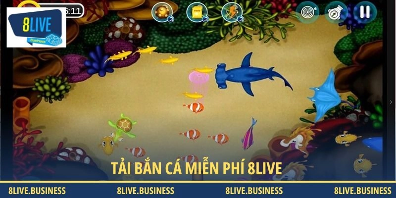 Tải bắn cá miễn phí 8LIVE - Ứng dụng giải trí hàng đầu hiện nay